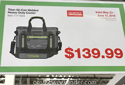 Deal for the Titan 52-can Welded Heavy Duty Cooler at Costco