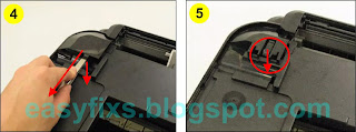 How to disassemble Canon iP3600 series and replace the ink absorber 03