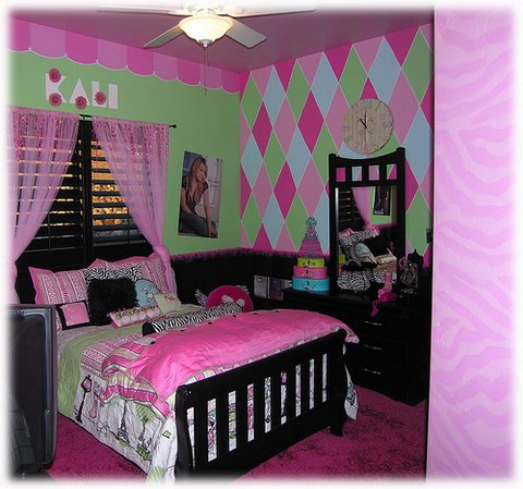 Bedroom Ideas  Girls on Modern Bedroom Wall Designs For Girls