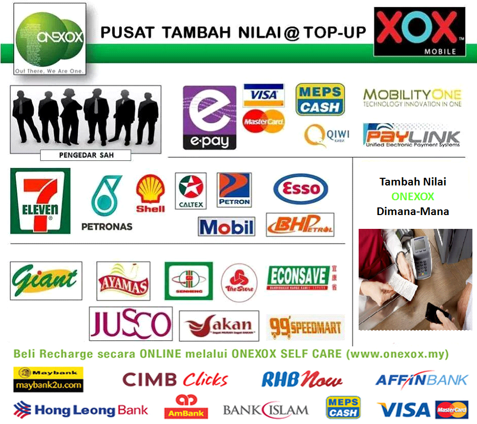 Topup Prepaid ONEXOX  ONEXOX Plan  Simkad Jimat Prepaid 