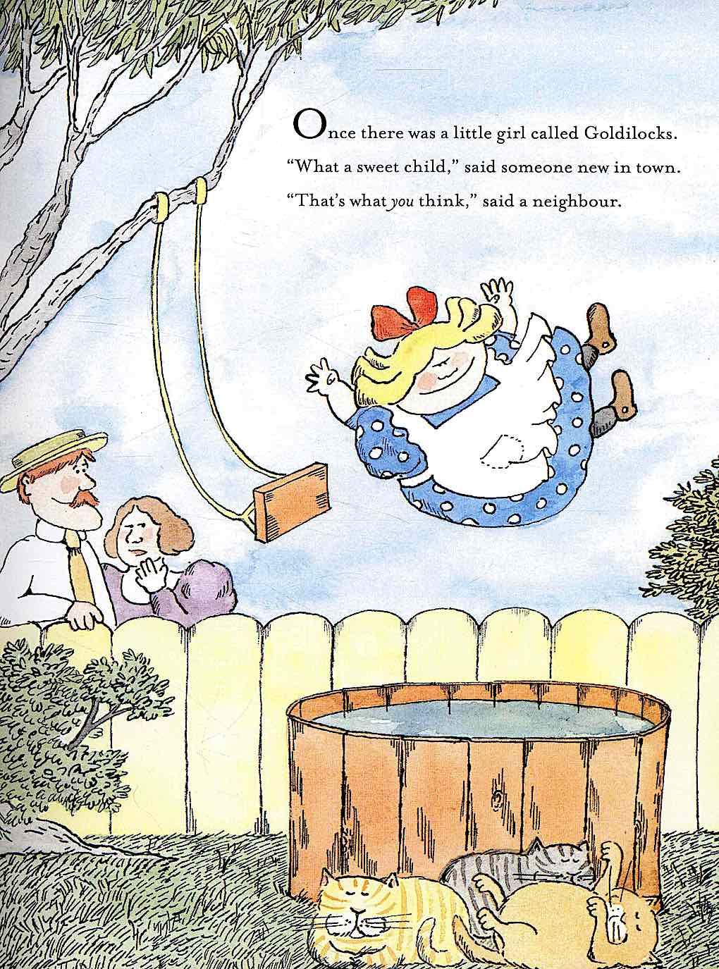 a James Marshall children's book illustration