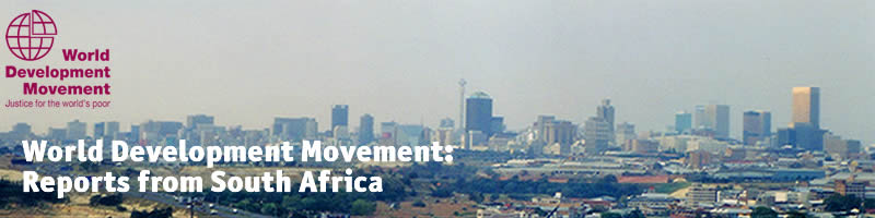 World Development Movement in South Africa