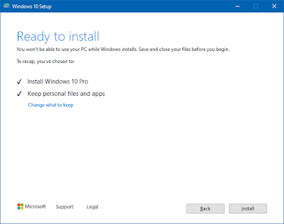 windows 10 upgrade dialog