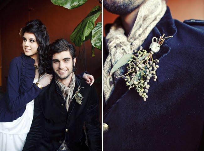 steam punk meets anthropologie wedding style