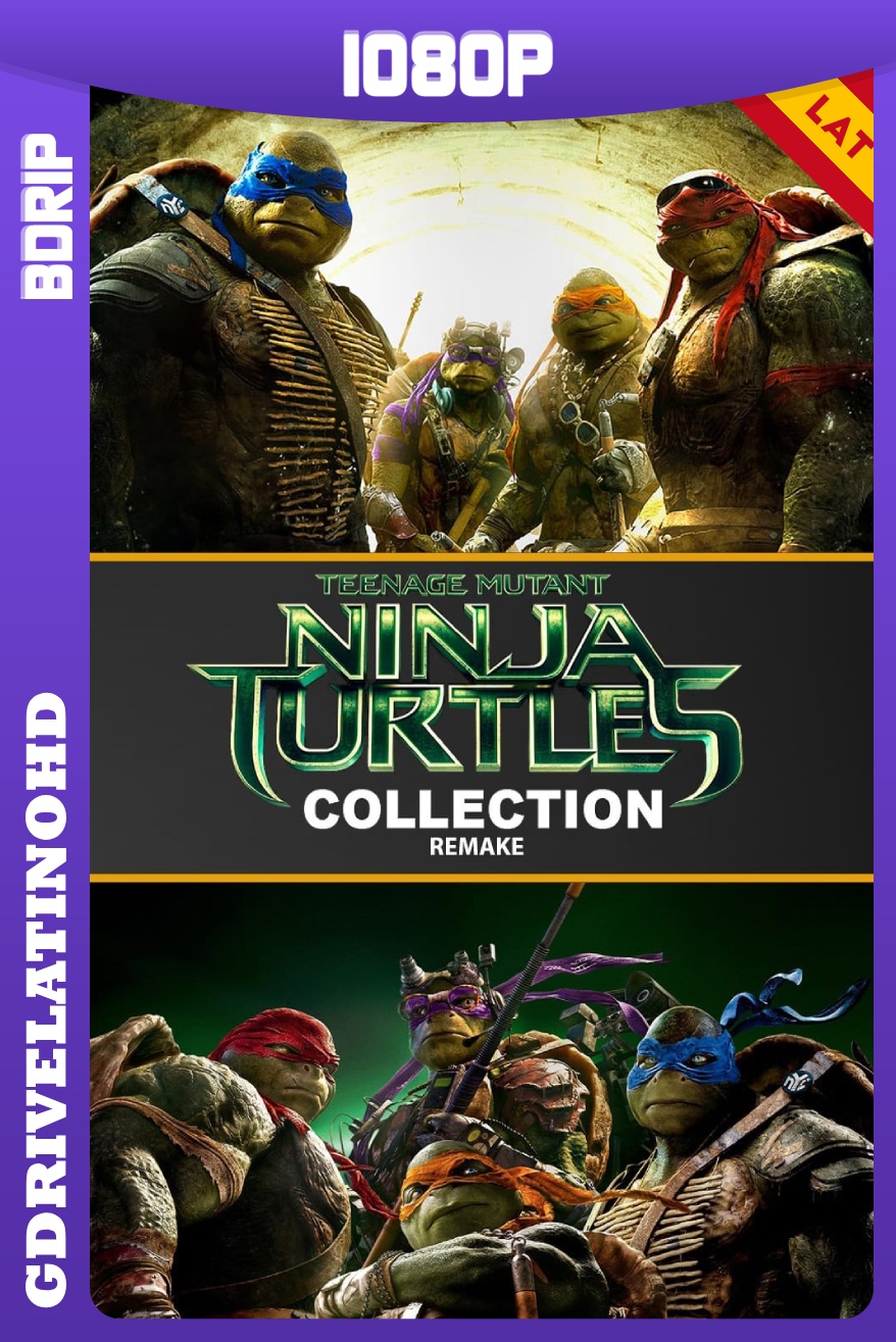 Tortugas Ninja – Colección (2014-2016) BDRip 1080p Latino-Inglés