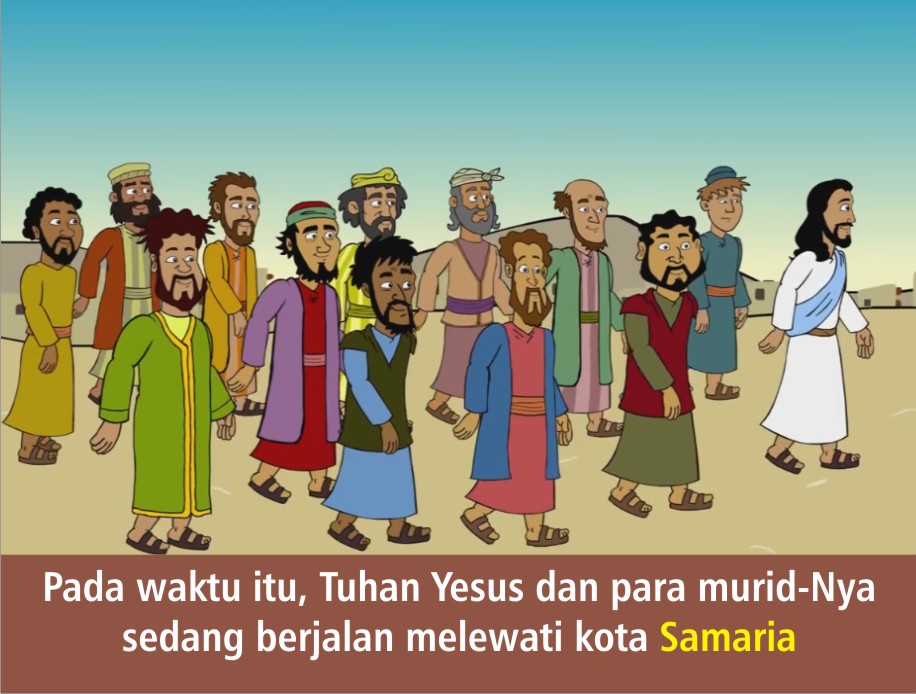 Komik Alkitab Anak: Tuhan Yesus Bertemu Perempuan Samaria