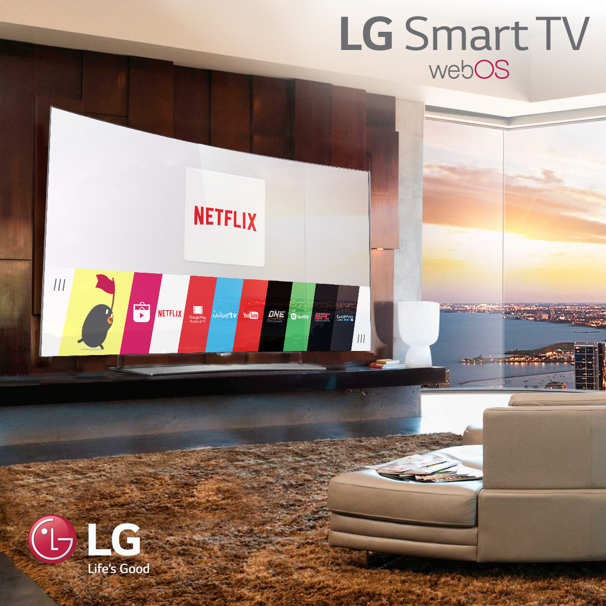 LG Smart TV expands entertainment options with Netflix and more