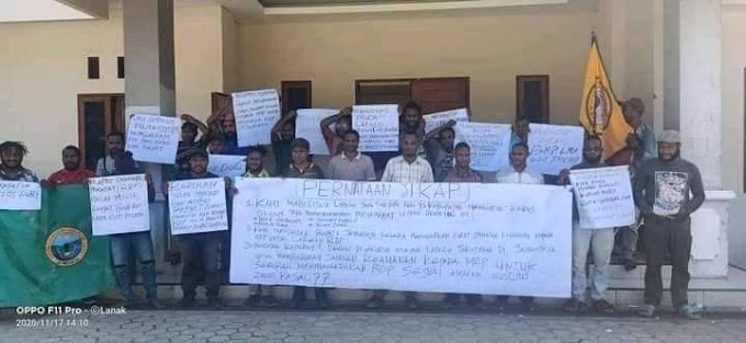 MAHASISWA 10 KABUPATEN SE-WILAYAH ADAT LAPAGO ANGKAT BICARA SOAL RDP DI JAYAWIJAYA