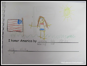 photo of: Kindergarten President's Day Writing Project via RainbowsWithinReach