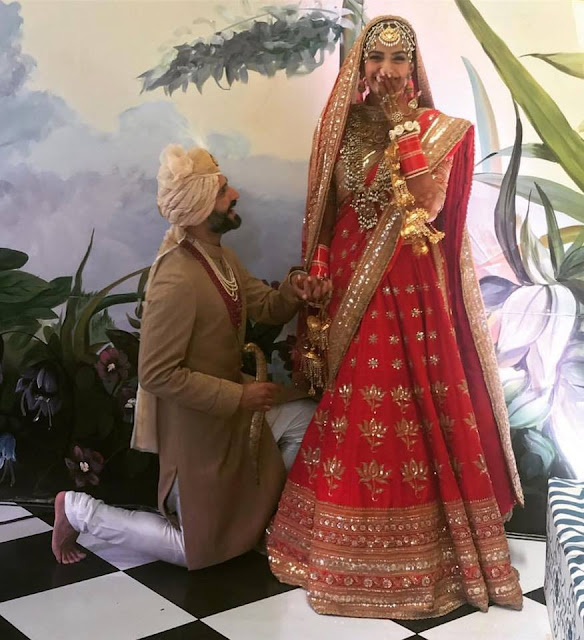 Sonam Kapoor and Anand Ahuja Wedding