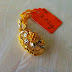 SOLD Loket Kerawang Bunga 2C 3.02g u81 1.2cm 
