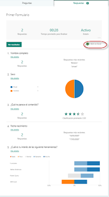 Forms: Un formulario en la nube para Excel