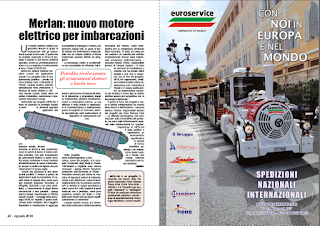 AGOSTO 2018 PAG 42 - Merlan: nuovo motore elettrico per imbarcazioni