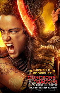Character Teaser One Sheet: Michelle Rodriguez Dungeons & Dragons: Honor Among Thieves