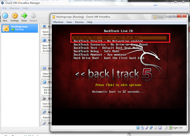 Select Backtrack Text