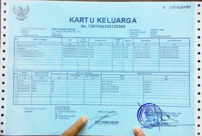 Cara dan Prosedur Membuat KK baru