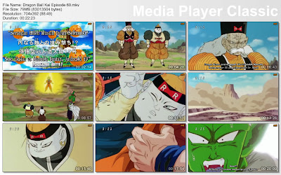 Download Film / Anime Dragon Ball Kai Episode 60 "Serangan Musuh Dalam Selimut! Son Goku Vs Android 19" Bahasa Indonesia