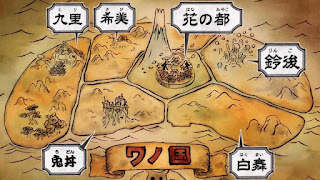 One Piece ワノ国 地図 港 一覧 Map Of Wano Country