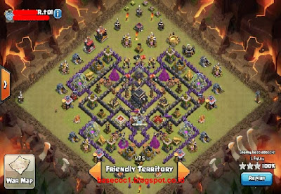 Untuk pemain COC jika mau mencari base war TH 9 terkuat kesini aja, disini lengkap banyak pilihan contoh war base TH 9 terkuat dan terbaru anti Golem dan Naga juga ada.