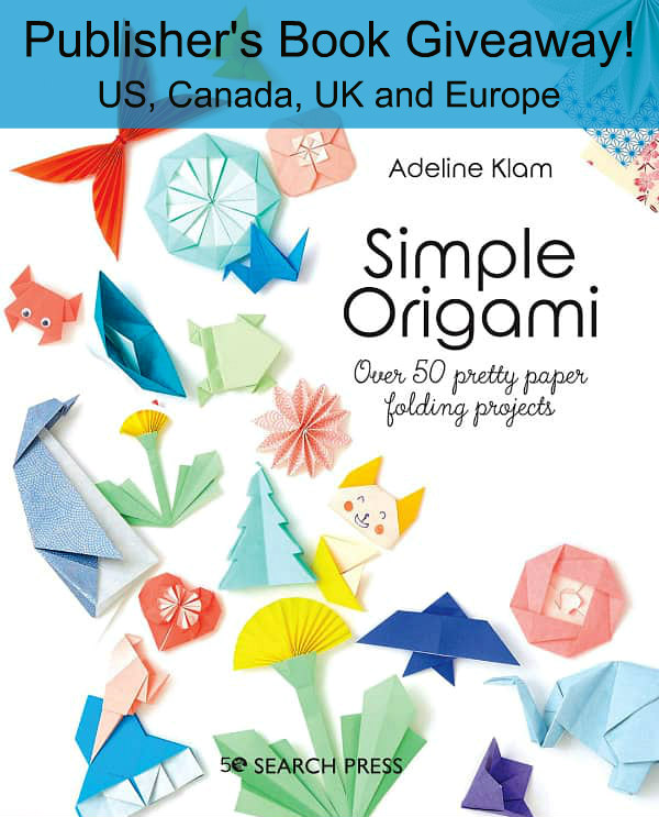 colorful book cover of Simple Origami shows folded paper objects and animals
