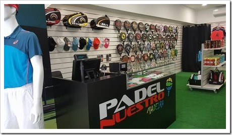 Tienda Madeira: Padel Nuestro inicia en Portugal su expansión fuera de España.