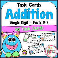  Simple Addition Task Cards