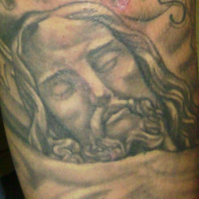 Jesus Fish #54. Jesus Fish Tattoo #54. Reproduced With Permission From Aaron