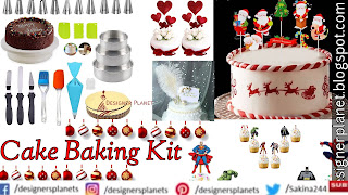 Christmas Cake Baking Kit tools Accessories Amazon Designerplanet