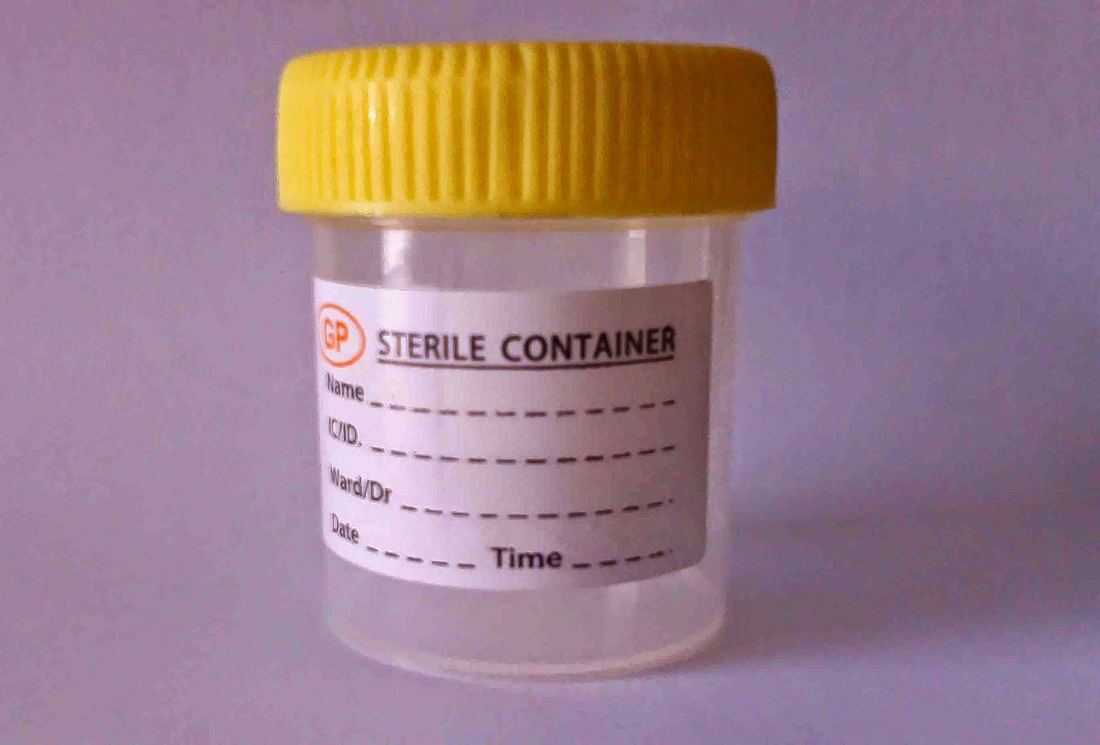 Pot Urine Sterile Import