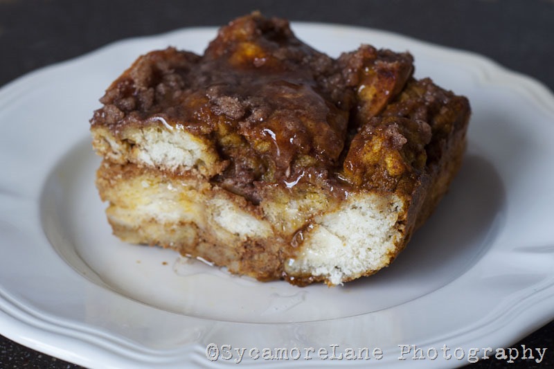 Pumpkin French Toast Casserole-w-SycamoreLane Photography