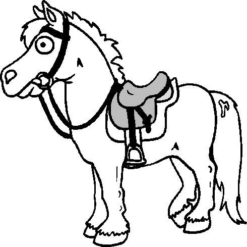 Horse Coloring Pages on Horse Coloring Pages