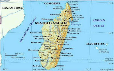 Madagascar mapa