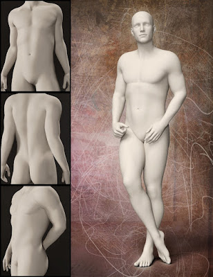 Distinctive HD Faces and Bodies for Genesis 3 Male