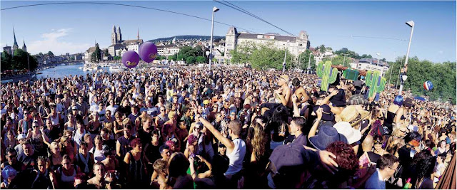 Street Parade en Zurich