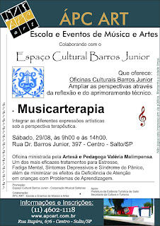 Espaço Cultural Barros Junior - Oficinas Culturais - Musicarterapia - 2009