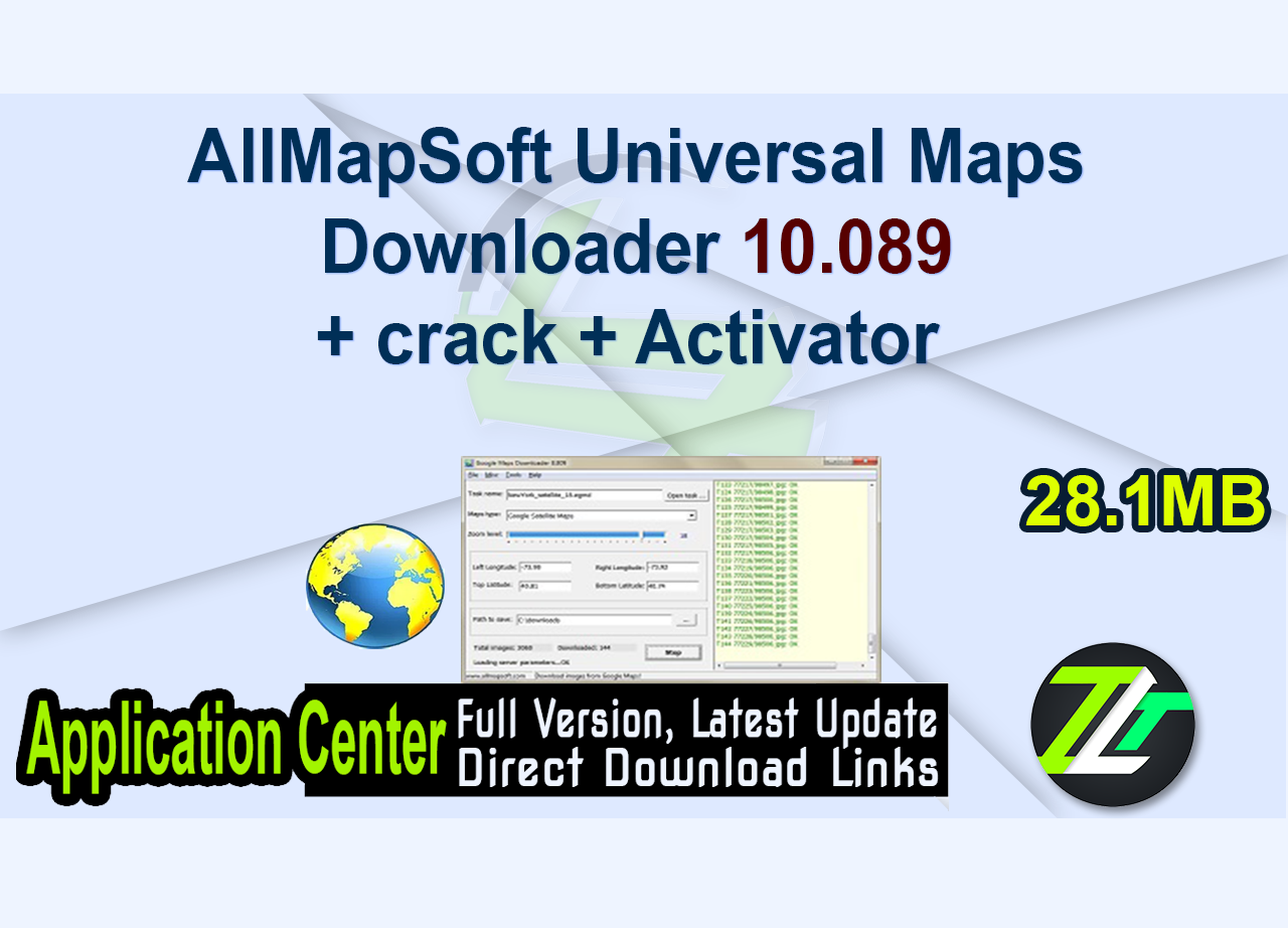 AllMapSoft Universal Maps Downloader 10.089 + crack + Activator 