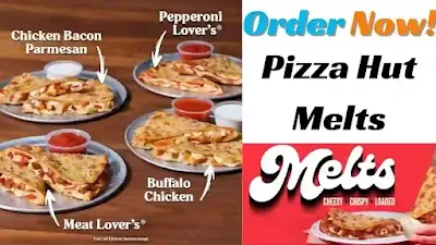 Pizza Hut Melts Calories