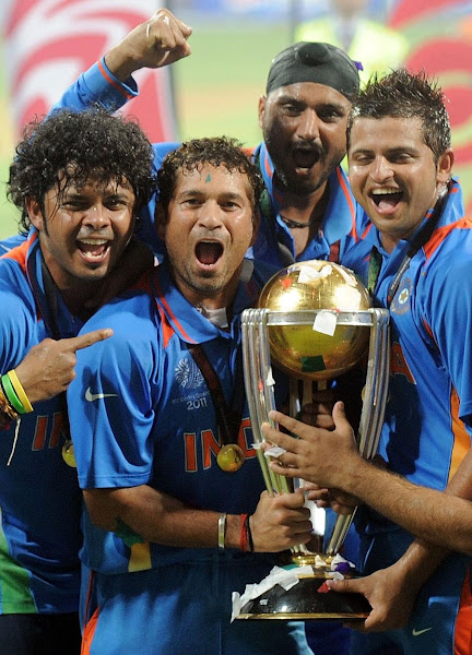 World Cup 2011 Indian Team HD Wallpapers