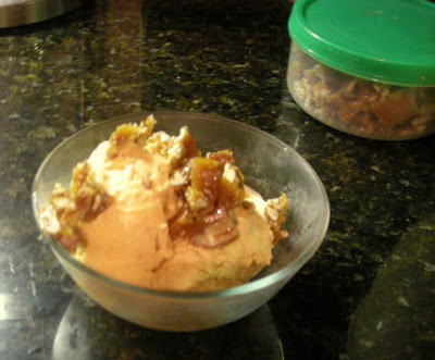 Pumpkin Pecan Praline Ice Cream