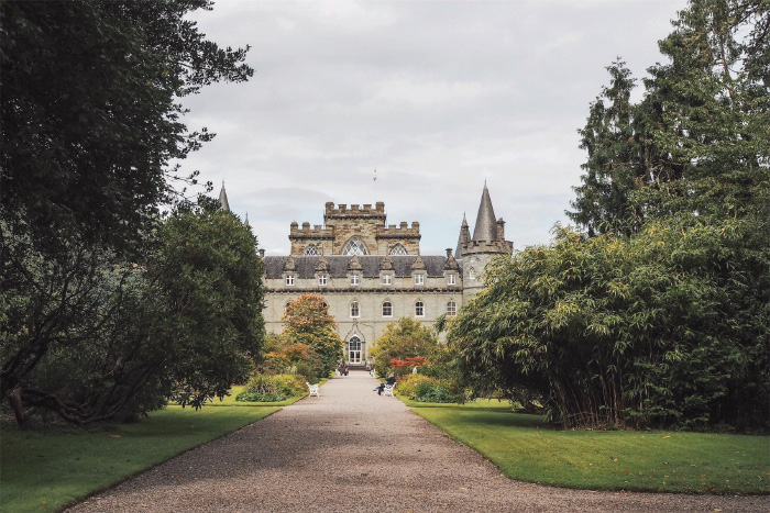 Château de Inveraray en Ecosse