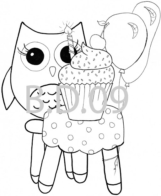 Printable Owl Coloring Pages Me