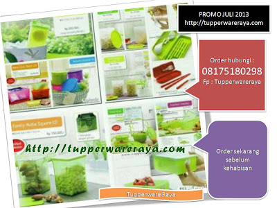 TupperwareRaya-Katalog Tupperware Promo Juli 2013