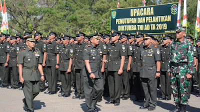 Danrindam III/Siliwangi Tutup Dan Lantik 989 Bintara TNI AD