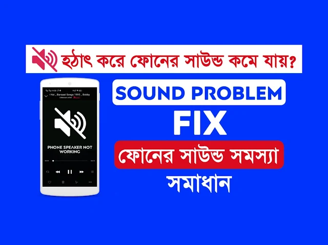phone sound problem
