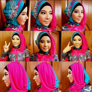 4 Cara Memakai Hijab Paris Terbaru Simpel Modern Elegan  TUTORIAL STYLE HIJAB