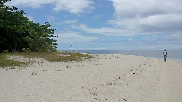 white sandy beach of Canigao Island, Matalom Leyte