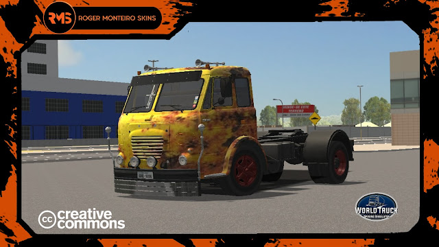 SKINS WORLD TRUCK DRIVING SIMULATOR ROGER MONTEIRO SKINS