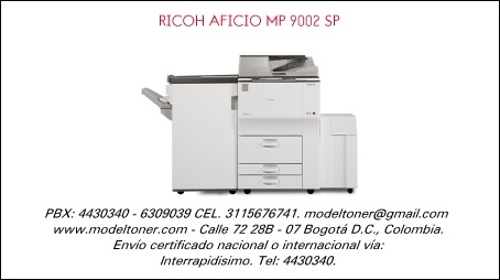 RICOH AFICIO MP 9002 SP