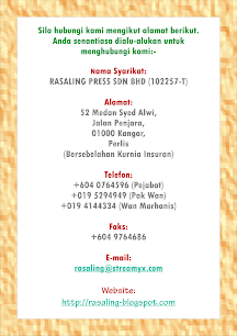 Selamat Datang Ke Rasaling Press Sdn Bhd