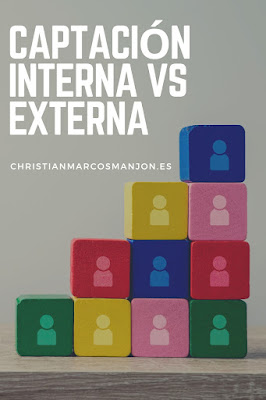 Captación interna vs externa